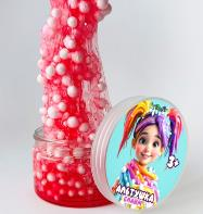 Слайм стекло с шариками 150 гр Wow розовый