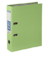 Папка арочная PVC/бумага А4 75мм Салатовый Expert