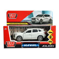 Машина технопарк 12см Haval Jolion металл, двери, багаж, инерц, серебристый 385348