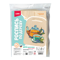 Роспись по дереву Доска Согревающий чай Фнр-040