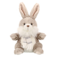 Мягкая игрушка Зайчик в шарфике 23см