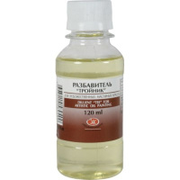 Разбавитель тройник для худож масляных красок 120мл пластик банка 2433918