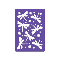 Трафарет Стрекозы А4 90031