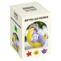 Роспись по гипсу Зайка на месяце