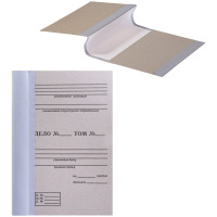 Папка для переплета А4 100мм картон корешок бумвинил