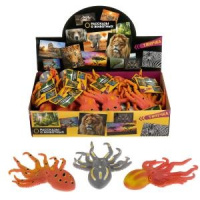 Осьминог тянучка 17см игрушка пластизоль в ассорт Играем Вместе 291280