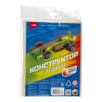 Конструктор из дерева Гоночный болид Фн-040