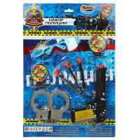 Набор оружия полиция пистолет с присосками играем вместе 359272