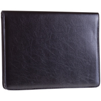 Папка деловая OfficeSpace"Siera" имп. кожзам., на молнии, блокнот