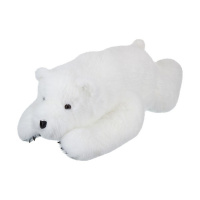 Мягкая игрушка Полярный мишка-лежебока 50см
