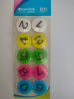 Магнит для доски набор 10шт 30 мм Цифры