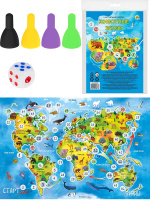 Игра-ходилка Животные земли