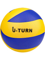 Мяч волейбольный pvc №5 64-66см 260-280гр желто- синий ламинированный