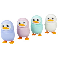 Точилка пластик контейнер+ластик Пингвин 81026,Al11110