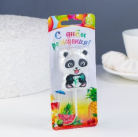 Свеча для торта Панда 9,5*4см 9608484