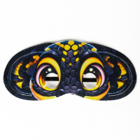 Маска Кобра картон на резинке 10442998