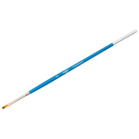 Кисть Синтетика 2 плоская короткая ручка Гамма 280618.08.02