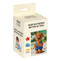 Роспись по гипсу Пёсик