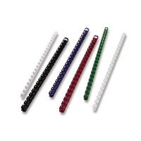 Пружина пластик 19мм 150 л черная