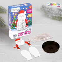 Выращивание кристаллов Дед Мороз