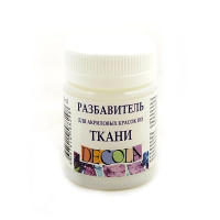 Разбавитель для акриловых красок по ткани 50мл Decola 5828926