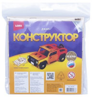 Конструктор из дерева Джип Фн-026