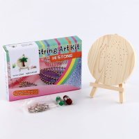 Картина нитью Пальма на подставке