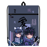 Сумка для сменной обуви 36*48 см Кибер аниме 69173