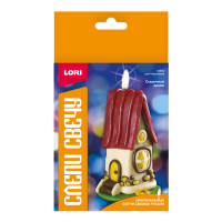 Набор для детского творчества свеча воск Сказочный домик Св-001