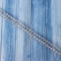 Мишура 1,5см 2,0м Бусинка серебро 10755849