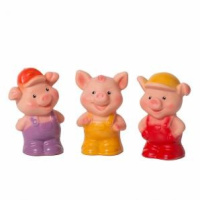 Набор для купания Три поросенка пвх 172398