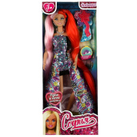 Кукла 29см София руки и ноги сгибаются ресницы аксессуары Карапуз 336901