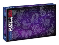 Пазлы 500 Знаки зодиака 3D фольга LUX мат. ламинация