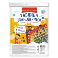 Математические стикеры Таблица умножения