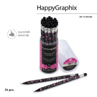 Карандаш авто 2.0мм FunGraphix Черные котята цанговый с точилкой 