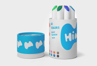 Пастель 12 цв акварельная HIMI MIYA 