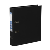 Папка арочная PVC/бумага А4 50мм Черный Expert