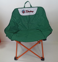 Стул туристический складной JpFishing (40*40см, h=68см, нагрузка до 120кг, чехол, цвет Зелёный)