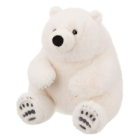 Мягкая игрушка Полярный мишка с мягкими коготками 35см