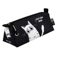 Пенал 1 отд без наполнения 20*8,5*6,5 см Три кота 68421