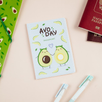 Обложка на паспорт MESHU "AvoDay", ПВХ, 2 кармана