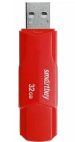 Флэш-диск 32GB Smartbuy CLUE Burgundy
