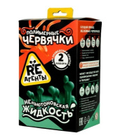 Набор химические опыты Полимерные червячки и Неньютоновская жидкость