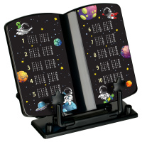 Подставка для книг пластик 200*200 Космонавты