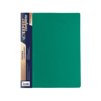 Папка А4 80 вклад 0,7 мм Expert волокно Зеленая