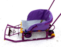 Сидение для санок из непромокаемой ткани Nika