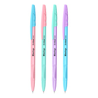 Ручка шарик Синяя 0,7мм Tribase haze цвет. корпус